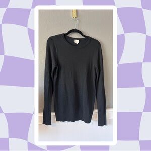Black Long Sleeve Sweater -A New Day